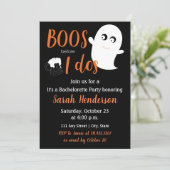 Boos vor I Dos Bachelorette Einladung (Stehend Vorderseite)
