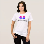 Boosexueller Geist Tri-Blend Shirt (Vorderseite voll)