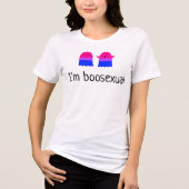 Boosexueller Geist Tri-Blend Shirt (Vorderseite)