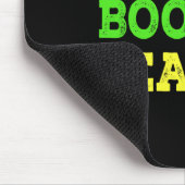 Boost Breast Beads Funny Mardi Gras Karneval Party Mousepad (Ecke)