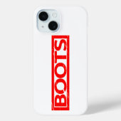 Boost-Briefmarke Case-Mate iPhone Hülle (Rückseite)