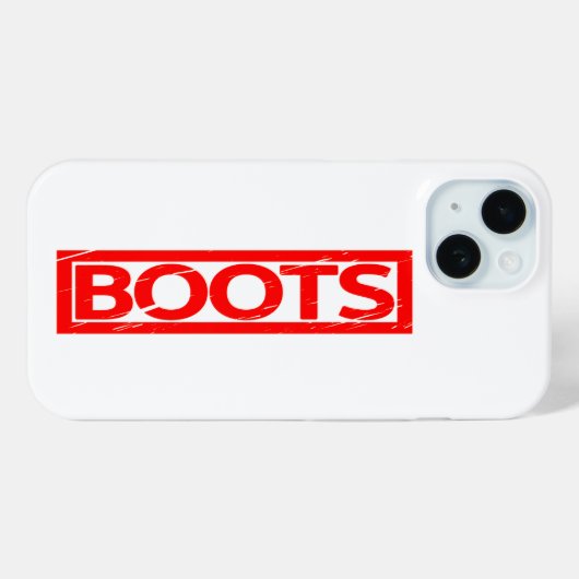 Boost-Briefmarke Case-Mate iPhone Hülle (Rückseite (Horizontal))