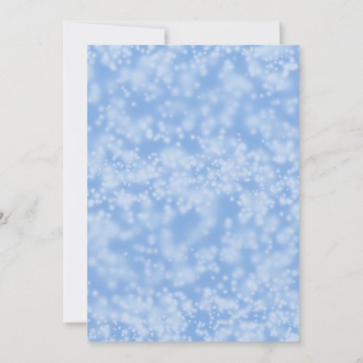 Boost, Bubble & Bling, ich tue Blue Engagement Par Einladung (Rückseite)