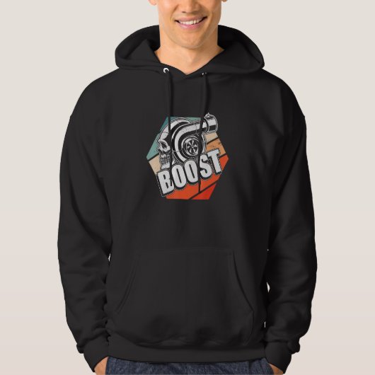 Boost für T-Shirt-Tuning-Mechanik Hoodie (Vorderseite)