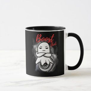Boost Sheet Lustiger Halloween-Geist Turbo-Rennspo Tasse