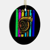 Boost Turbo Car Boosted Turbolader Retro Race Keramik Ornament (Rechts)