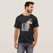 BoostingSnail Logo-T - Shirt SCHWARZES (Vorne ganz)