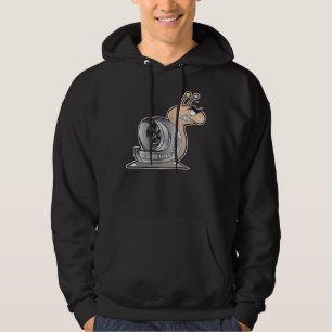 BoostingSnail LogoHoodie SCHWARZES Hoodie