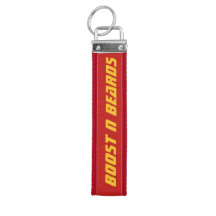 BoostNBeards Schlüsselkette Rot