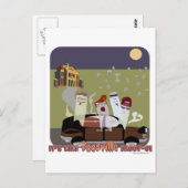 BoosVille Halloween Postkarte (Vorne/Hinten)