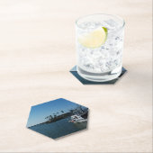 Boot am Ozean, CA Untersetzer (Vor Ort)