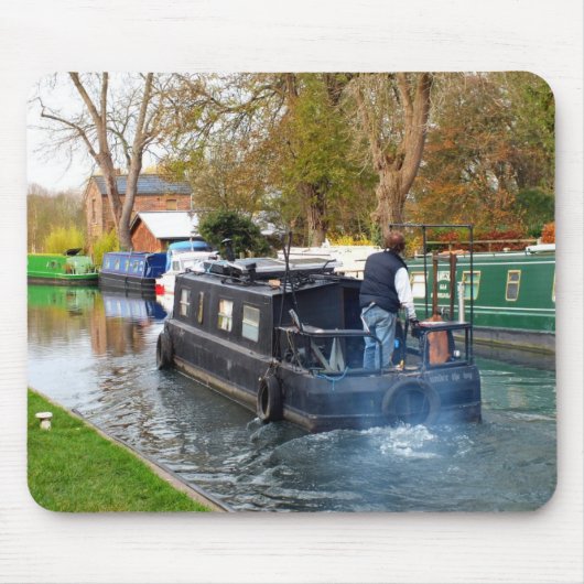 Boot auf dem Newbury Kanal Mousepad (Vorne)