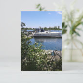 Boot auf dem Ontario-See im Sommer-Flachbildschirm (Stehend Vorderseite)