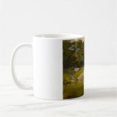 Boot auf einem See im Central Park (E.H. Potthast) Kaffeetasse (Links)