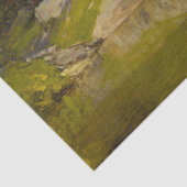 Boot auf einem See im Central Park (E.H. Potthast) Seidenpapier (Detail)