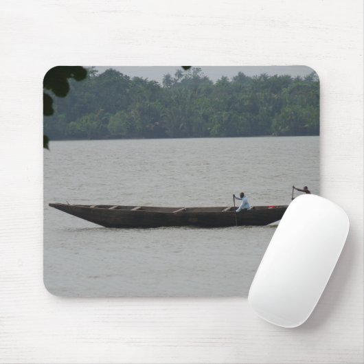 Boot auf Fluss Mousepad (Mit Mouse)