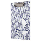 Boot auf Wave Zwischenablage Klemmbrett (Links)