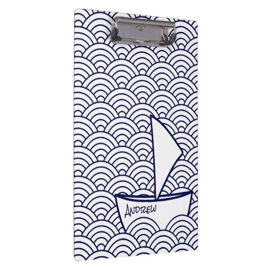 Boot auf Wave Zwischenablage Klemmbrett (Rechts)