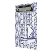 Boot auf Waves Mini Clipboard Mini Klemmbrett (Gewinkelt2)