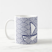 Boot auf Waves Tasse (Links)
