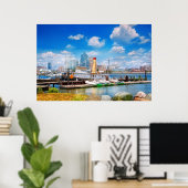 Boot - Balitimore, MD - Dampfschlepper Baltimore 1 Poster (Heimbüro)