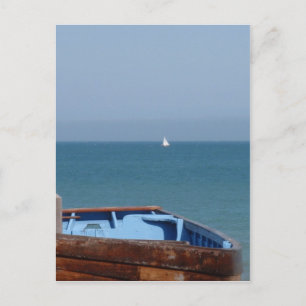 Boot bei Deal Postkarte