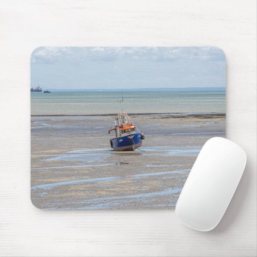 Boot bei Ebbe Mousepad (Mit Mouse)