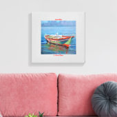 Boot/Boat Leinwanddruck (Insitu (Wohnzimmer))