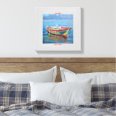 Boot/Boat Leinwanddruck (Insitu (Schlafzimmer))