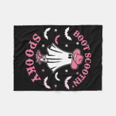 Boot Boogie Scootin Women Girl Halloween Fleecedecke (Vorderseite (Horizontal))