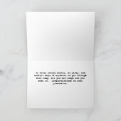 Boot Camp Abschluss Glückwunsch Karte (Innenseite)