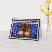 Boot Camp Abschluss Glückwunsch Karte (Gelbe Blume)