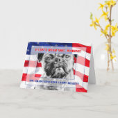 Boot Camp Graduate Funny Grumpy Mops Dog Karte (Gelbe Blume)