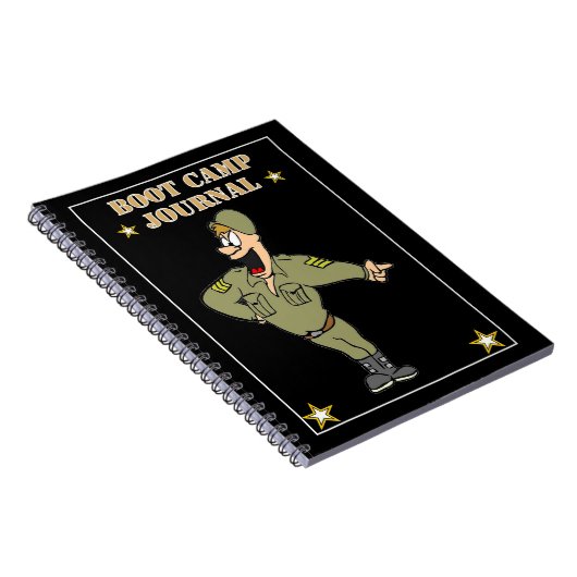 Boot Camp Journal Notizblock (Rechte Seite)