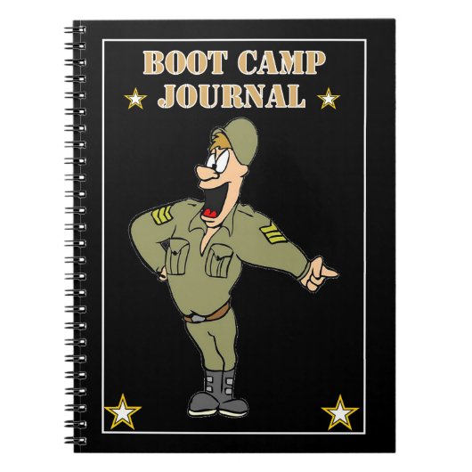 Boot Camp Journal Notizblock (Vorderseite)