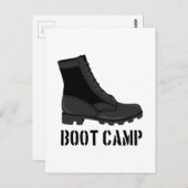 Boot Camp Postkarte (Vorne/Hinten)