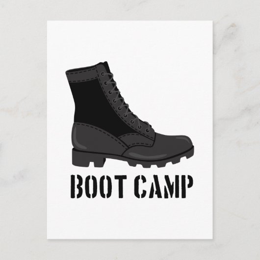 Boot Camp Postkarte (Vorderseite)