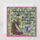 Boot Camp von White Soldier startet Einladung (Vorderseite)