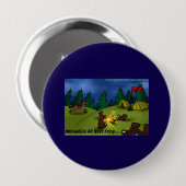Boot Campfire-Geschichten: Ein einsamer Rückzug Button (Vorne & Hinten)