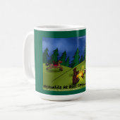 Boot Campfire Tales: A Sole-ful Retreat Kaffeetasse (Vorderseite Links)