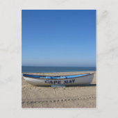 Boot * Cape May, NJ Postkarte (Vorderseite)