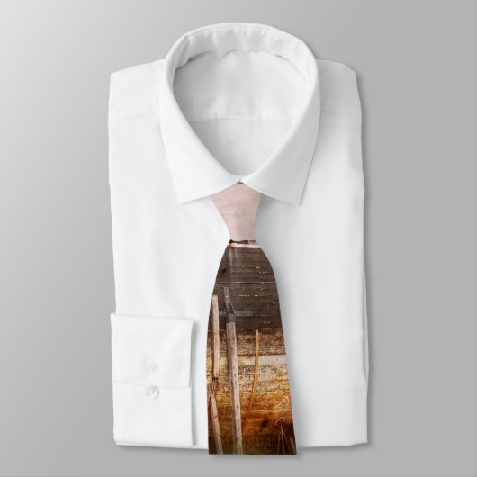 Boot - der Bau von Noahs Arche Krawatte (Gebunden)