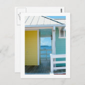 Boot durch Walkway Postkarte (Vorne/Hinten)