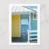 Boot durch Walkway Postkarte (Vorderseite)