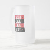 Boot Edge Edge 2020 Mattglas Bierglas (Vorderseite Links)