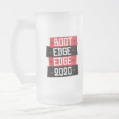 Boot Edge Edge 2020 Mattglas Bierglas (Links)