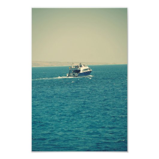 Boot Fotodruck (Vorne)