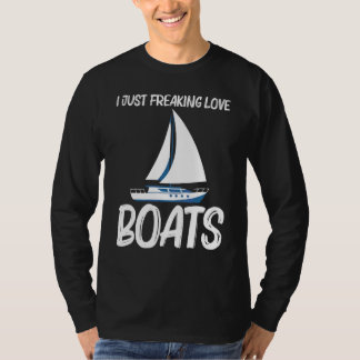 Boot für Männer Frauen Segeltörn Reise 1 T-Shirt