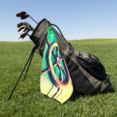 Boot Helm Golf Handtuch (Gras)