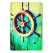 Boot Helm Mini Zwischenablage Klemmbrett (Rückseite)